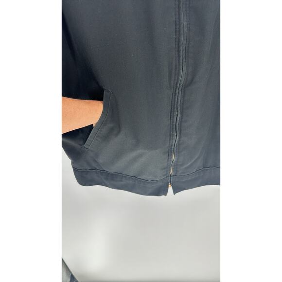 Dickies black Hollywood Choppers moto jacket biker grunge alternative size L - Picture 8 of 11